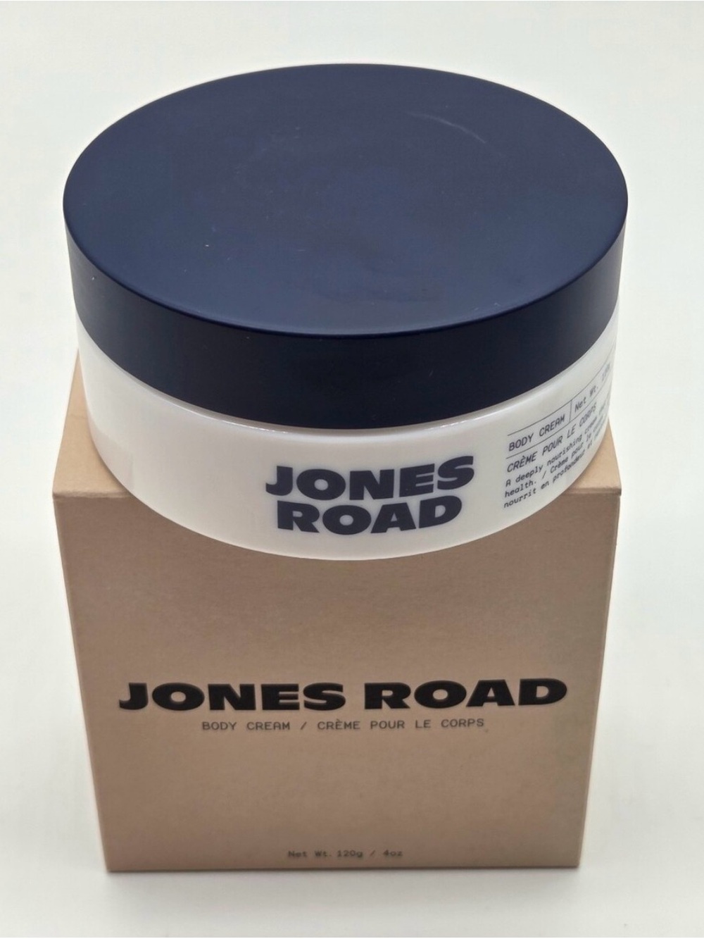 Jones Road Body Cream 4 oz. Butter budda
